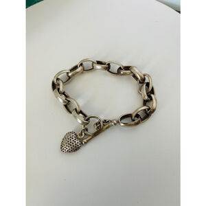 Women's 925 sterling y Silver Chain Bracelet